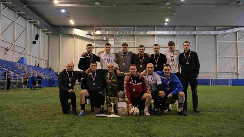 Росгвардейцы в составе сборной команды завоевали серебро в турнире по футболу на Кубок Главы Тамбовской области
